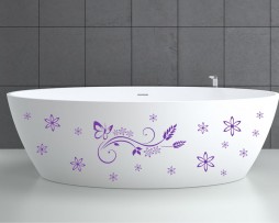 Bathtub Design Decal #3