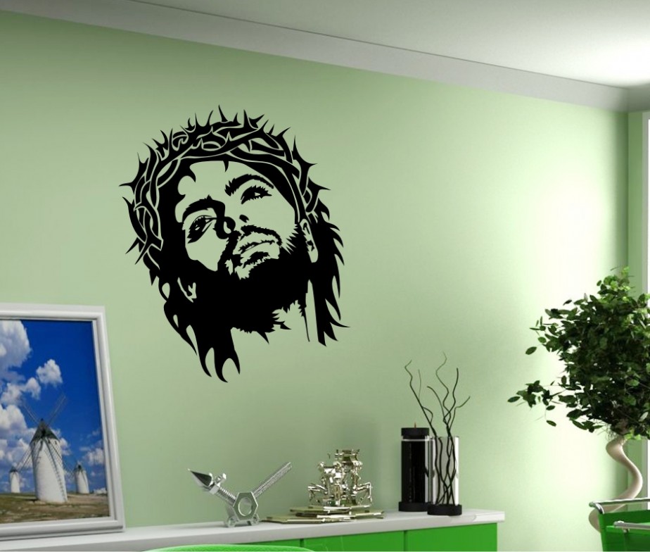 StickONmania com Vinyl Wall  Decals  Jesus  Sticker